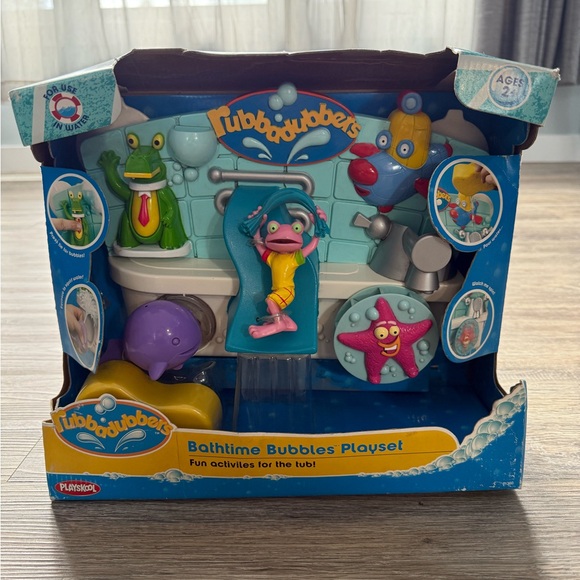 Playskool Other - Rare Vintage 2003 Rubbadubbers Bathtime Bubbles Playset